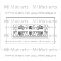 Patró coixí 35x55 XINA